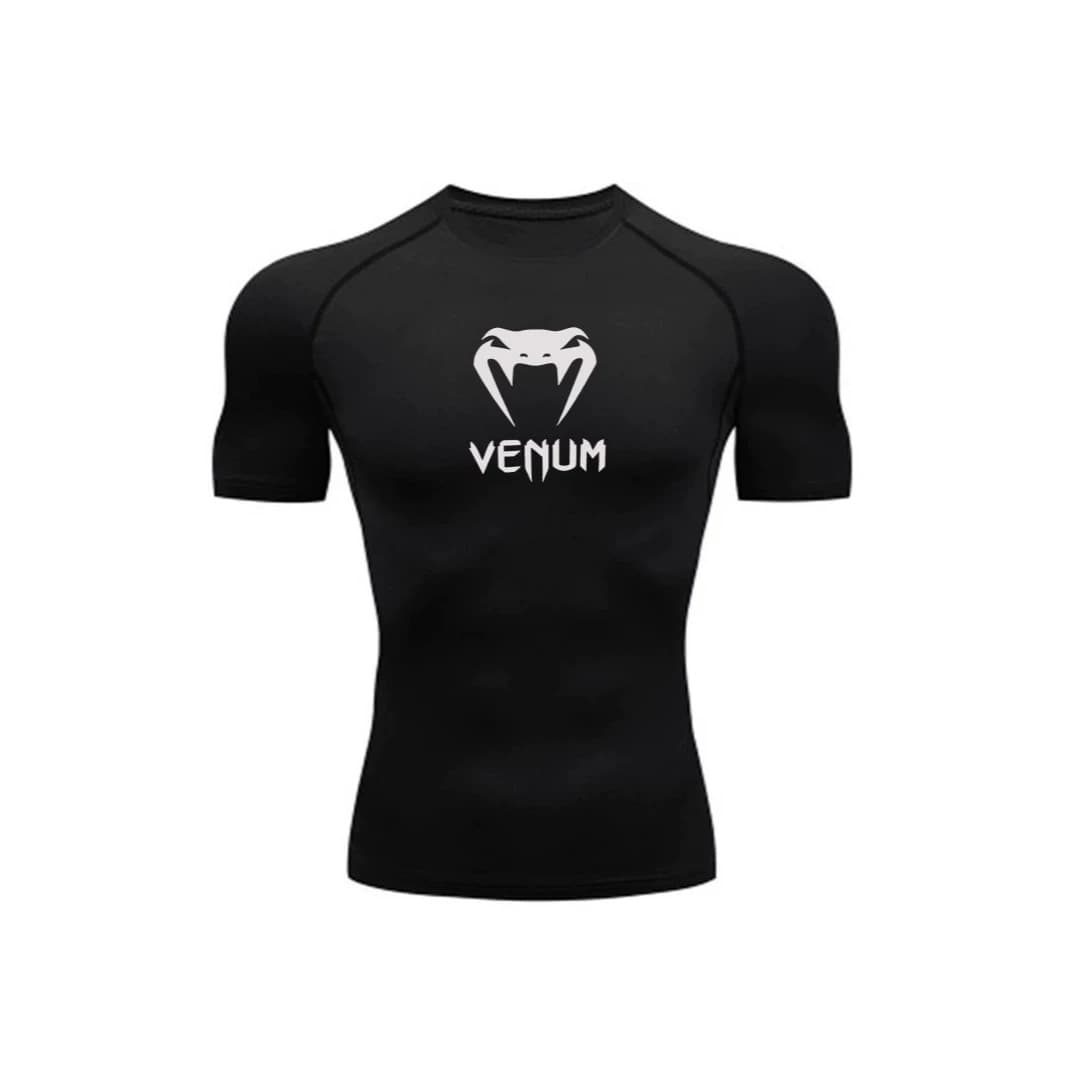 New Cross-Border Amazon Men's Quick-Dry Sports T-Shirt, Fighting Gym Training Compression Short Sleeve T-Shirt