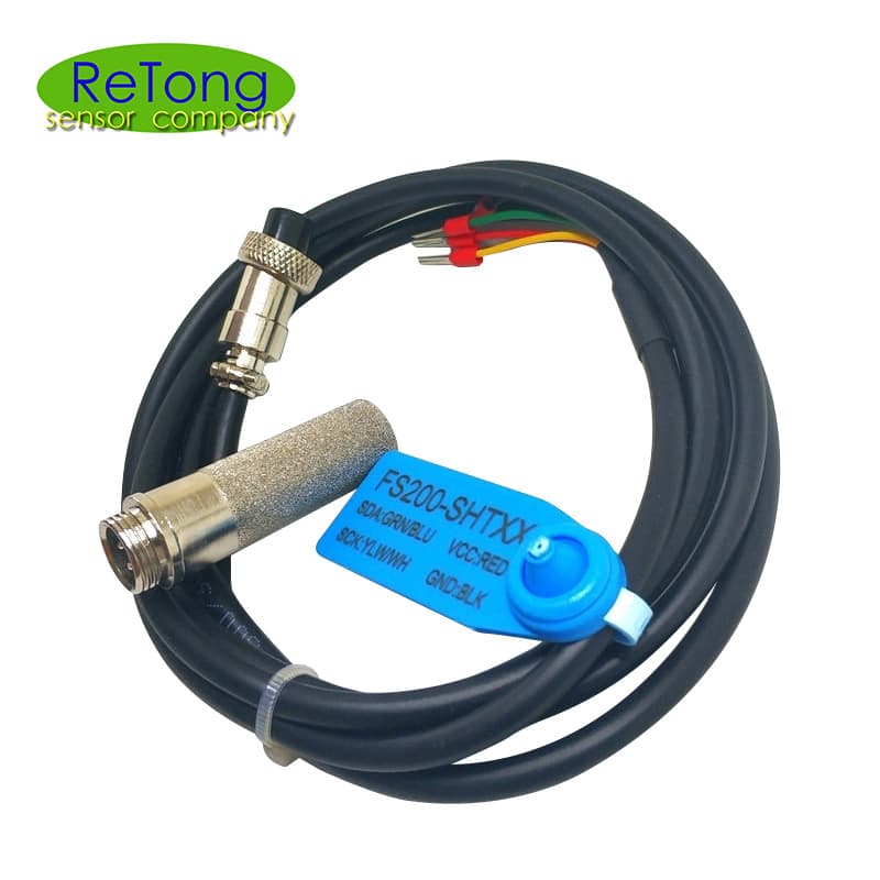 SHT30 Waterproof Temperature and Humidity Sensor Probe for Indoor/Outdoor Environmental Monitoring, Customizable