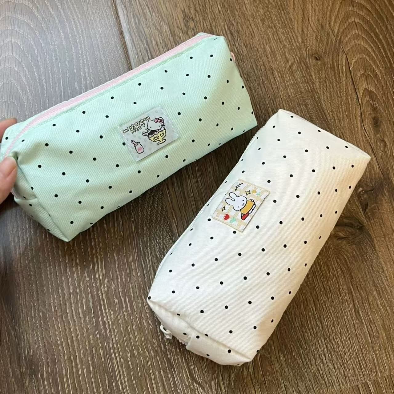 Xiaohongshu’s same model as Miffy KT cat pencil bag, simple high-looking girl’s cute cosmetic bag, large capacity student stationery