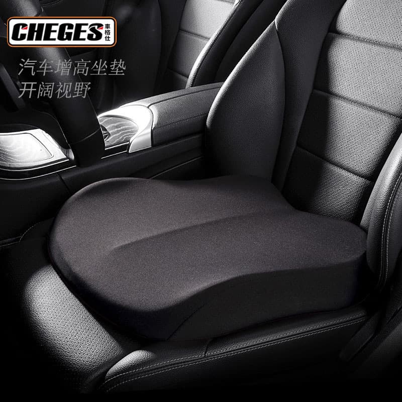 Car Seat Cushion Heightening Pad for Women, Hip Shaping Seat Cushion, All-Season Universal Seat Pad for Short Drivers, Memory Foam Cushion