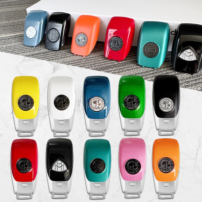 Mercedes-Benz New A-Class E-Class C-Class S-Class G-Class GLC/GLS/GLE Original Car Key Replacement Painted Matte Back Cover Shell