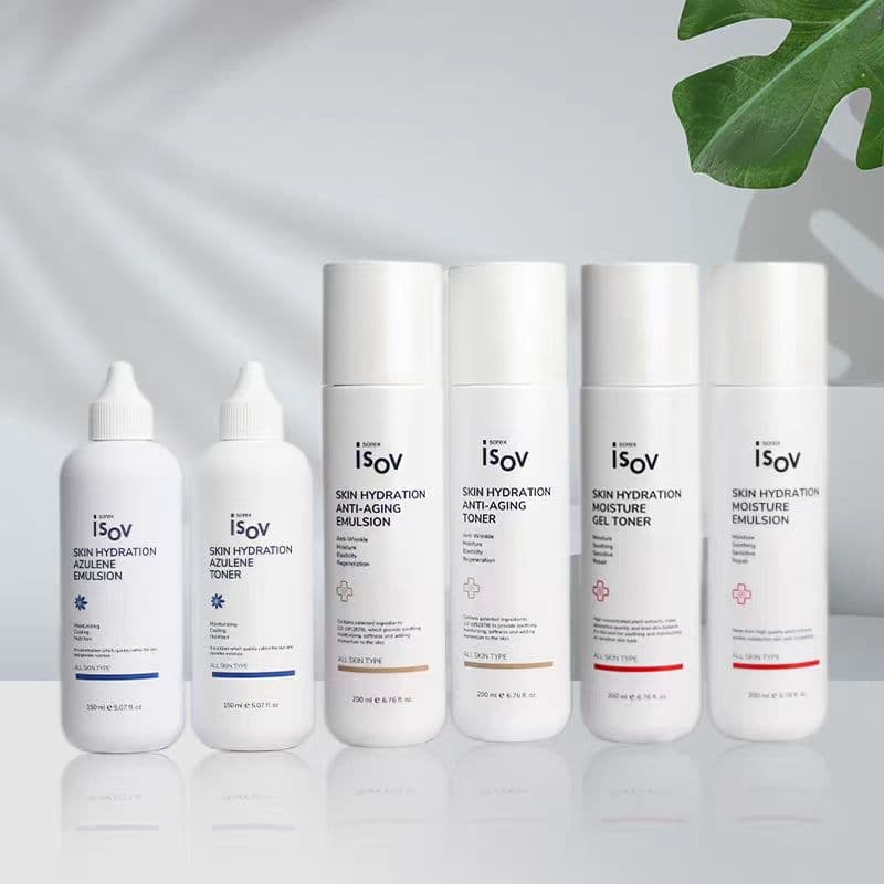 ISOV Barrier Water Milk Carnosine Azulene Cream TC Cream Centella Asiatica Extract Cream Face Wash Eye Cream Mask Paste