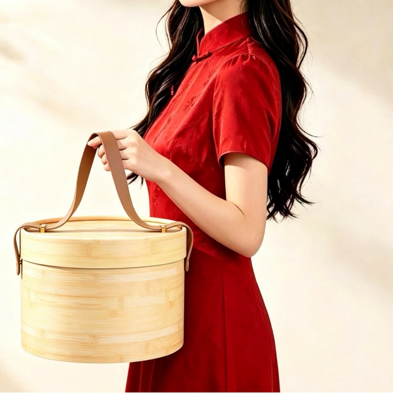 Dragon Boat Festival Hug Bucket Zongzi Packaging Box Paper Steamer Gift Box Mid-Autumn Mooncake Box New Year Snack Box