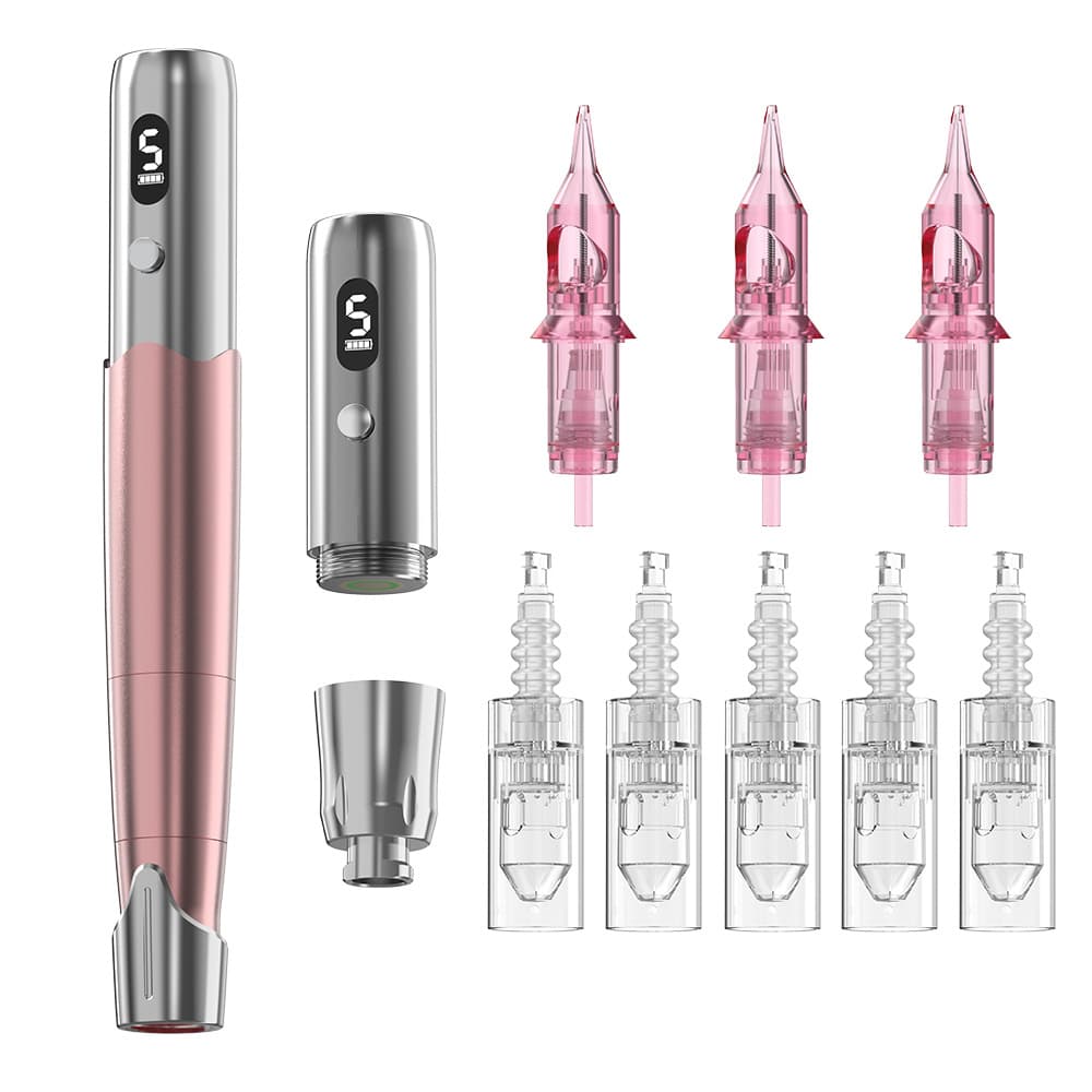 Xiulong wireless tattoo machine, lip eyeliner and eyebrow tattoo machine, semi-permanent tattoo machine, all-in-one battery tattoo machine, cross-border
