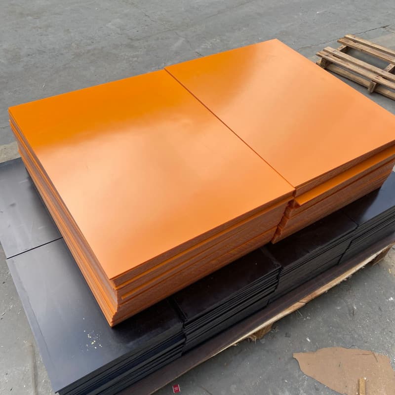 Orange-red Bakelite board factory direct sale, competitive price, in stock, high temperature resistant, insulating bakelite fixture board, anti-static