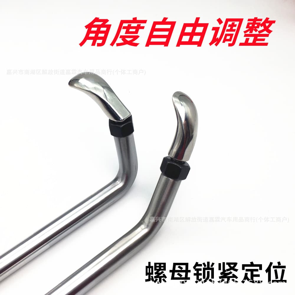 Car Dent Repair Tool New M8 Ribbed Tip Snake-shaped Dolly Slip-resistant Alloy Steel Pulling Pry Bar Lift Hook