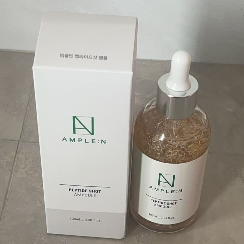 Cross-border Bestseller Korea AmpleN Peptide Firming Anti-Wrinkle Ampoule 100ML Pearl Line Peptide Serum
