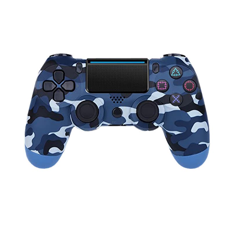 Cross-border Hot-Selling P4 Controller Bluetooth Wireless Gaming. For PS4 Game Controller Bluetooth with Vibration Snowflake Buttons