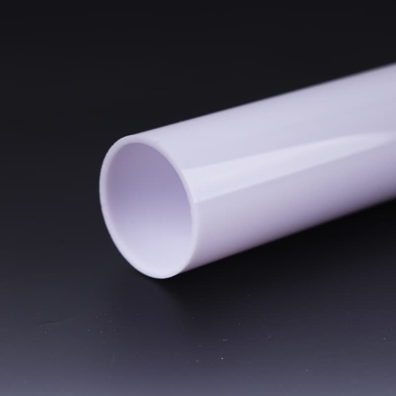 Source factory supply milky white PC tube, pressure-resistant wear-resistant plastic lighting light diffusion tube, frosted plexiglass tube