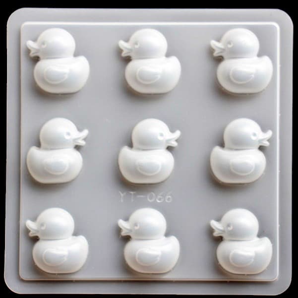 Baking Tool YT066 Little Yellow Duck Jelly Mold Chocolate Mold PP Pastry Mold