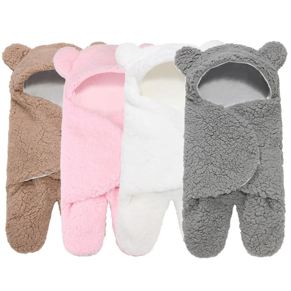 Autumn/Winter Outdoor Carrying Blanket, Cold-Proof and Warm Newborn Carryall, Soft and Lightweight Thickened Insulated Swaddle