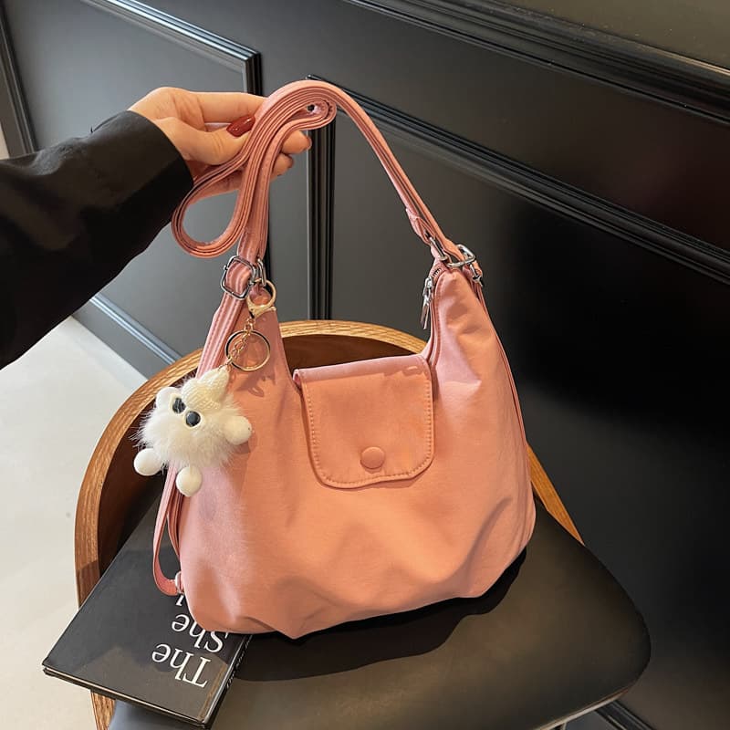 Cross-border Bags Soft Leather Shoulder Handbag Women's New Large Capacity Commuter Backpack Casual Shoulder Tote Bag