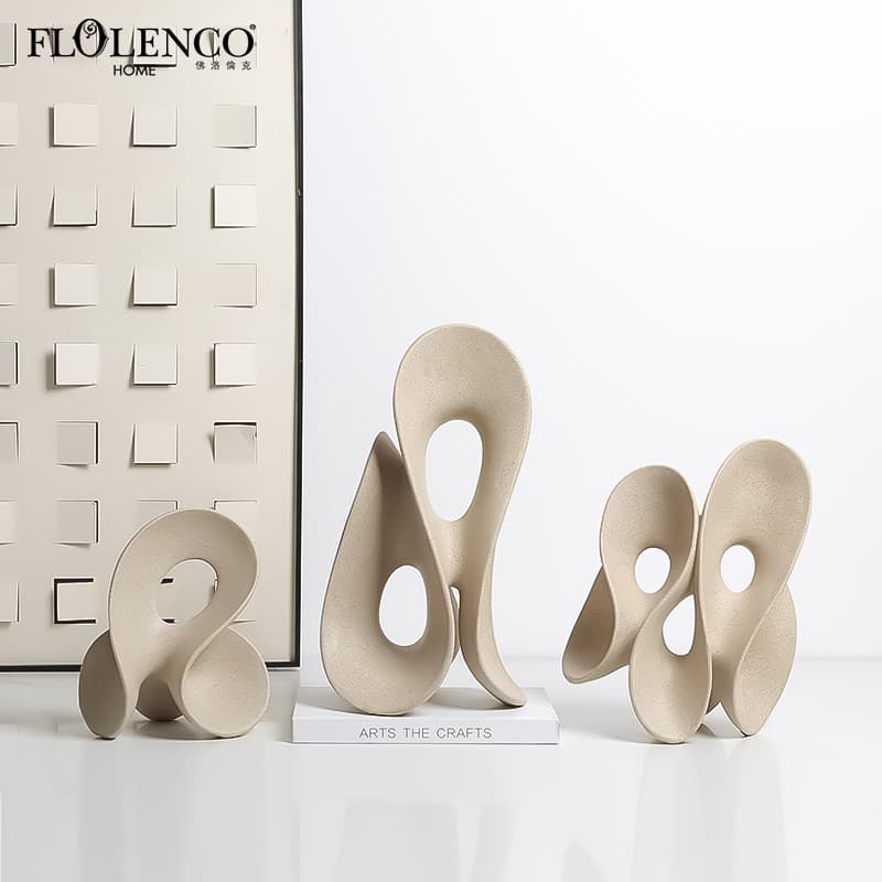 Italian Minimalist Abstract Art Dream Door Resin Figurine, Creative Craft Decoration for Office, Hotel, and Entryway