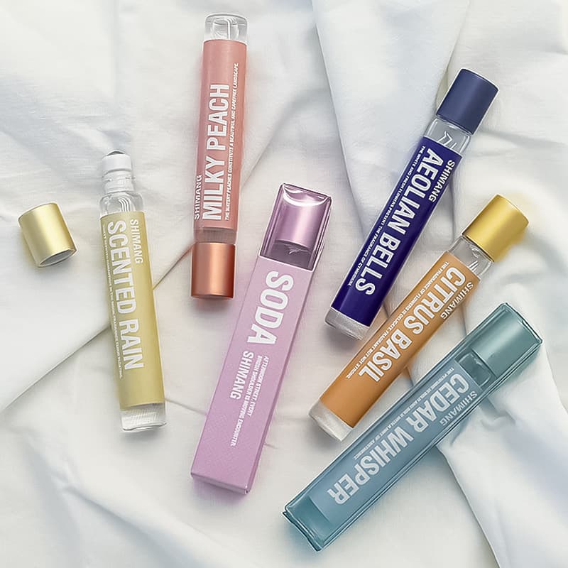 Ladies' Long-lasting Light Fragrance Rollerball Perfume Floral Fruit Scent Trendy Student's Perfume Beauty Skin Care Cosmetics
