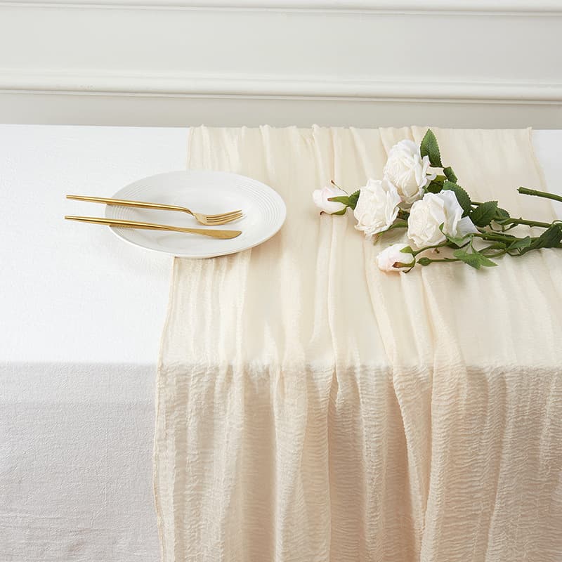 Seersucker Table Runner Cross-border Best Seller Bohemian Style Party Wedding Birthday Banquet Table Decoration Table Cloth Table Runner