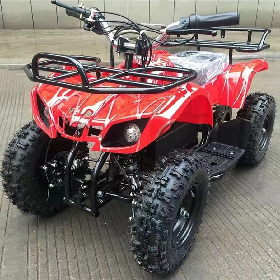 ATV Beach Buggy Mini Four-Wheeler 49CC Two-Stroke Motorcycle Kids Quad Off-Road Mountain Motorcycle