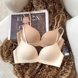 Japanese Seamless Bra for Women, Small Bust Push-Up Lift, Wire-Free, Side Fat Control, Anti-Sag Bra