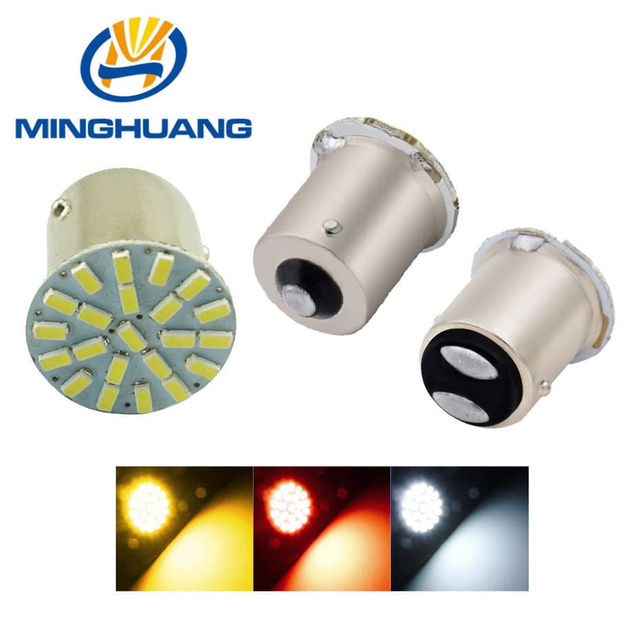 Car LED turn light 1156 1157 3014 7440 22smd 22 lights motorcycle LED brake light