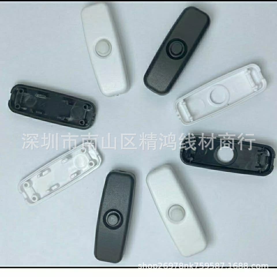 In-Stock Supply Ultra-Small New DC Line Switch 501 Switch LED Line Switch Black and White DC Power Cable