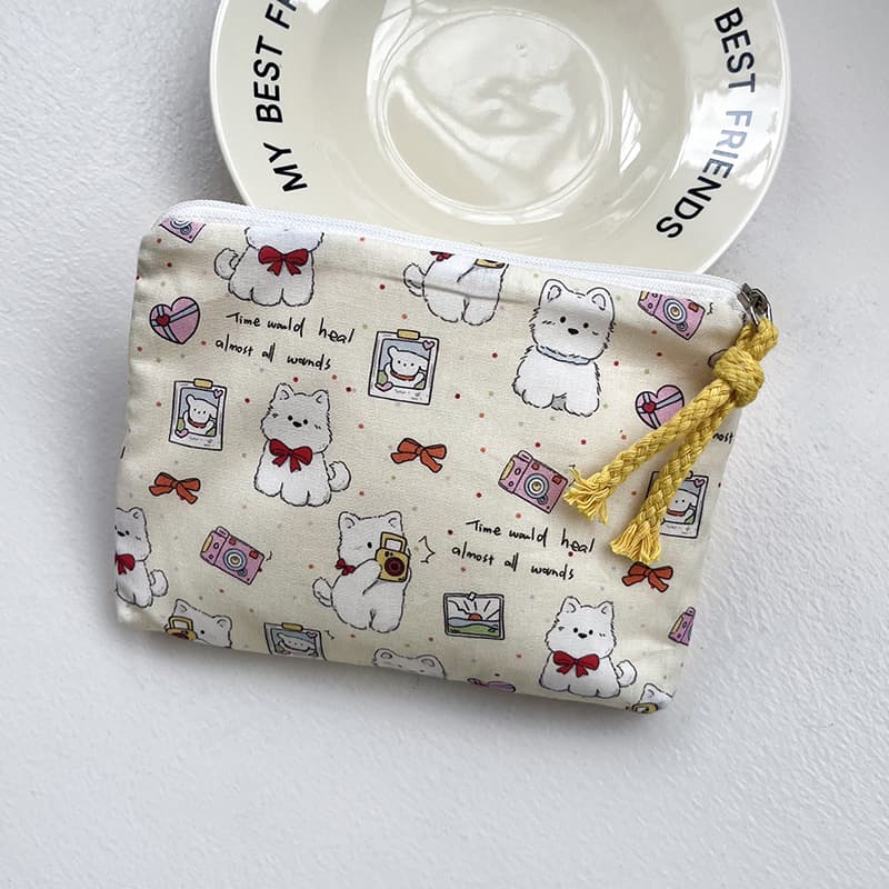 Cute Mini Small Bag Travel Storage Pouch Portable Lipstick Cosmetic Bag Women's Sanitary Napkin Organizer Coin Purse