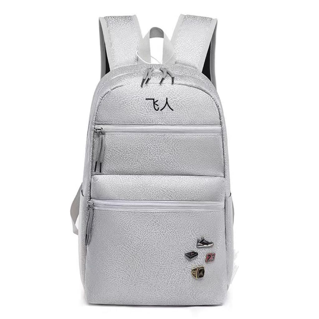 Large backpack with crackle pattern, high version, high school student, large capacity, student school bag, travel bag, college student computer bag