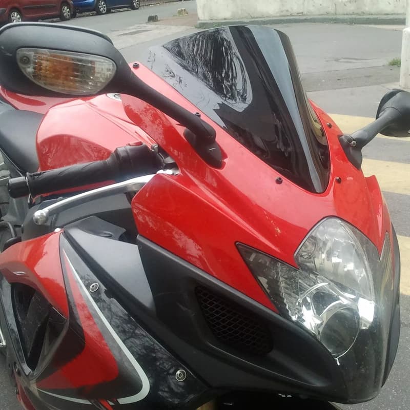 For Suzuki GSXR 600 750 06-07 K6 Motorcycle Front Windshield Wind Deflector