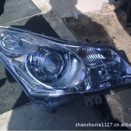 For Infiniti G37 headlight, original used removed part