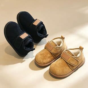 Girls' Casual Shoes 2026 Autumn Winter New Children's Cotton Shoes Boys Toddler Baby Shoes Sports Shoes Student Shoes