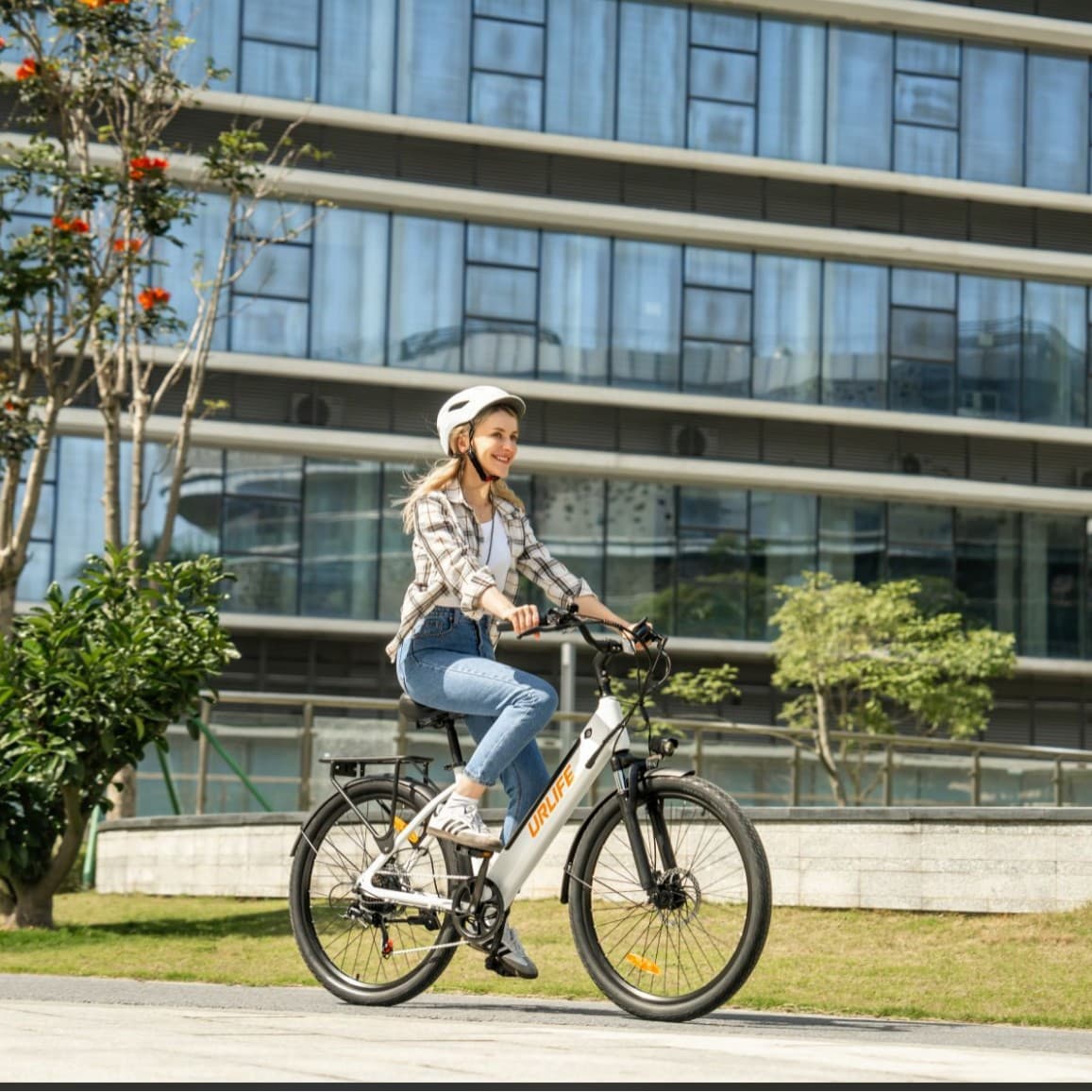 Urlife Source Factory Uk Warehouse 26inch Electric Bicycle for Adults to Commute to Work