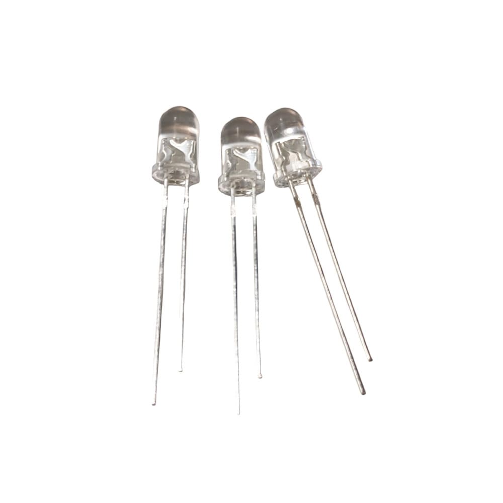 Bright 5MM Round Head Signal LED Bead Gold Wire Through-Hole LED Light Source Energy-Saving Light Emitting Diode