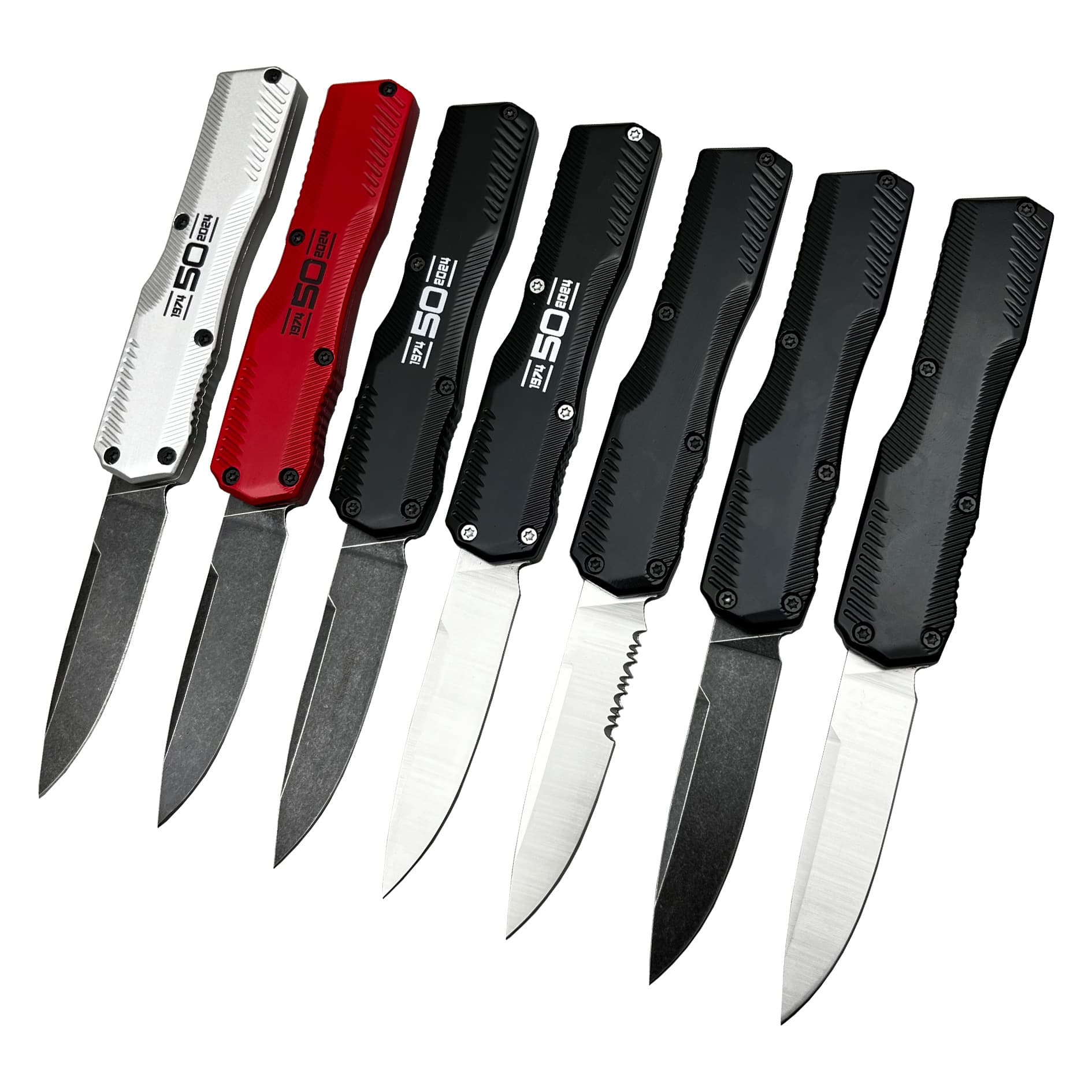 Cross-border Hot Selling Kashow 9000 Zinc Alloy Handle Outdoor Camping Portable Knife High Hardness Sharp Blade