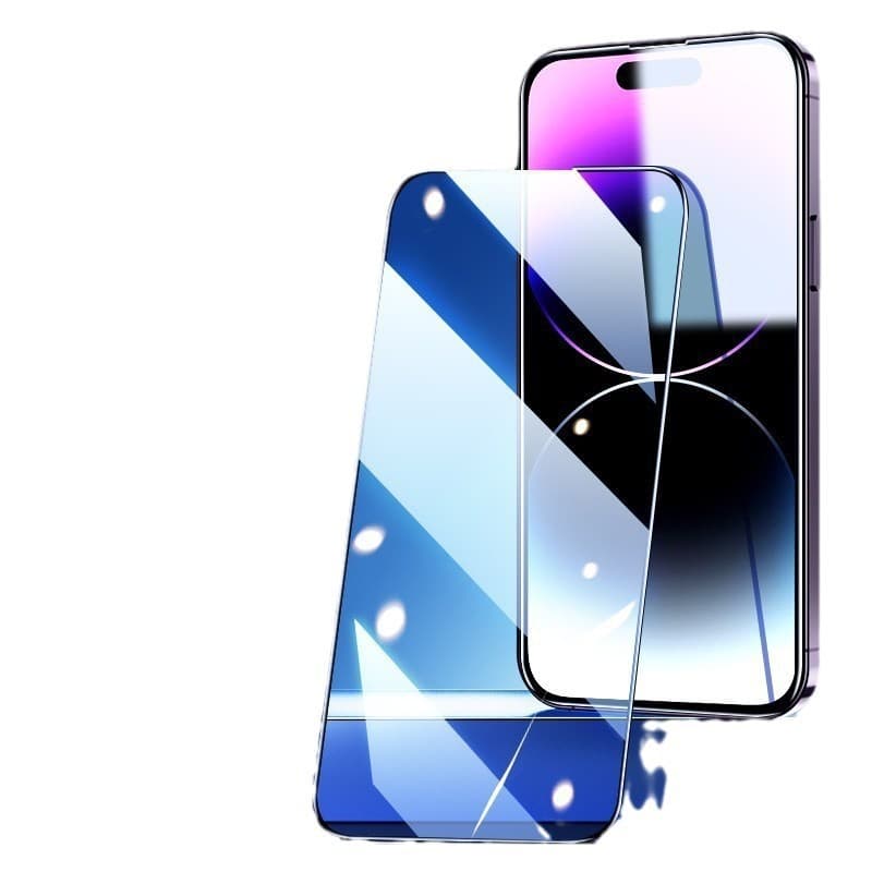 Gold SanDing Compatible with iPhone15-16 Series HD Privacy Tempered Glass Screen Protector with Tool Kit
