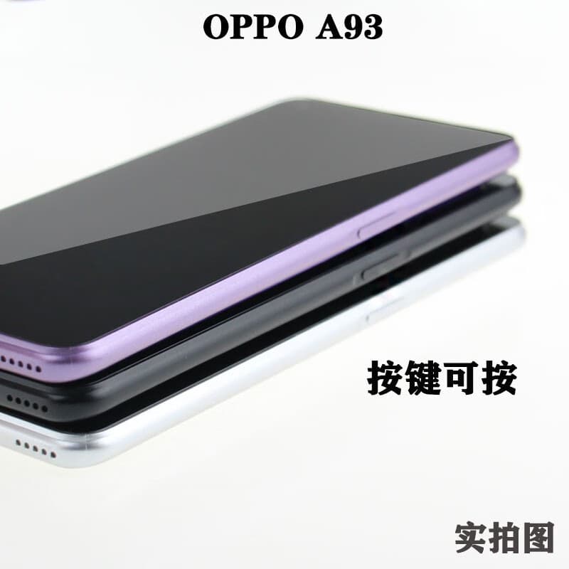 Bagan Phone Model Compatible with OPPO A93 Glass Screen Illuminating Simulation Model Toy A3