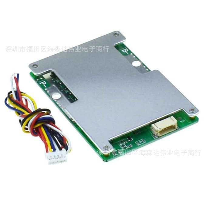 12V lithium battery protection board "4 four-string lithium iron phosphate" battery protection board high current 100A with balanced charging
