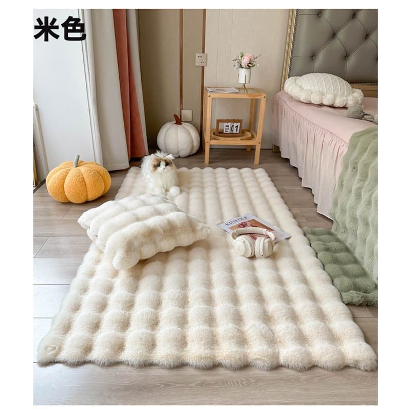 Toilet Flowing Platform Silk Green Double-sided Oval Red Relief Ins Grand Opening Entry Doormat Log Comfort