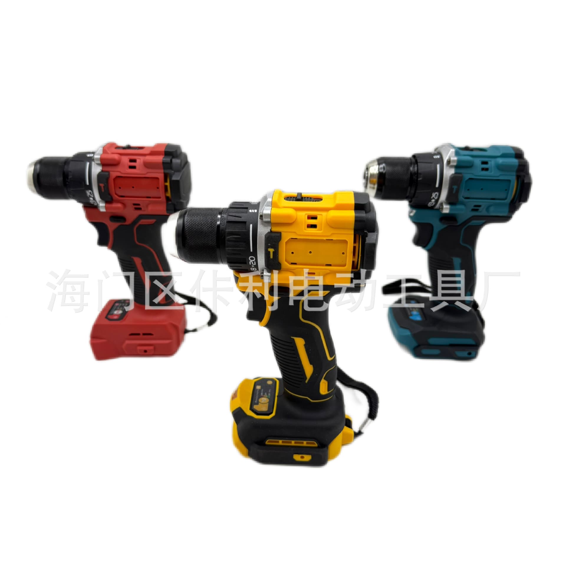 Cross-border Foreign Trade Dual-speed Electric Drill High Torque Cordless High Power Pistol Drill Electric Screwdriver