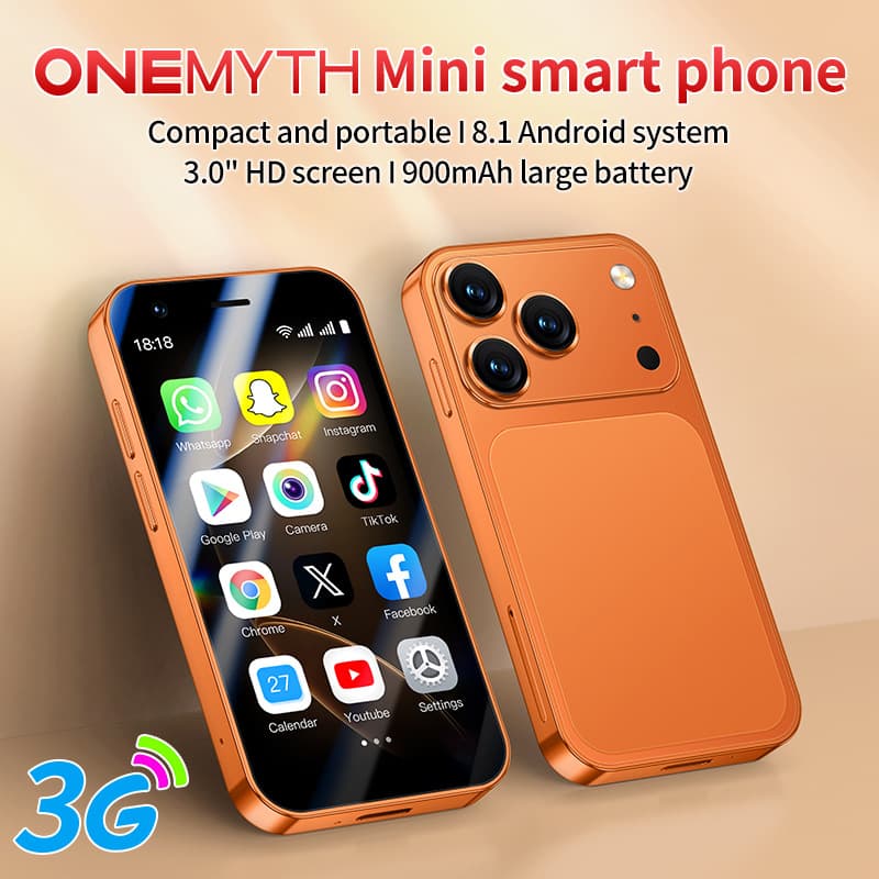 Cross-border Mobile Phone New Model A17mini 3G Dual SIM Smart Touch Screen Phone Student Backup Phone