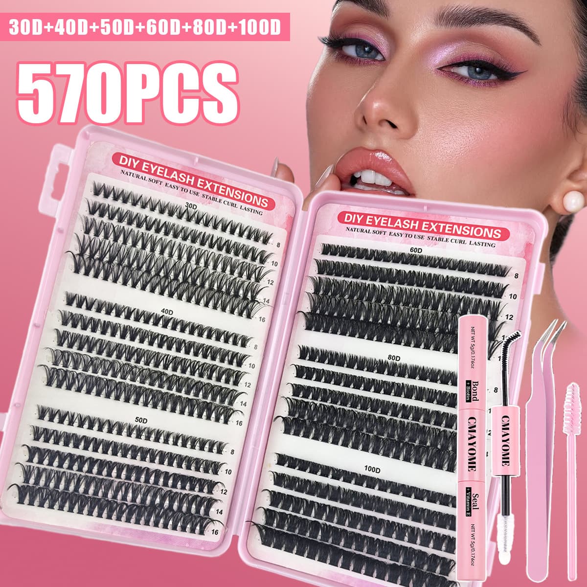New Natural Voluminous Lashes Book for Cross-Border EU/US Trade, Thick and Stiff Eyelashes, Wholesale Eyelashes