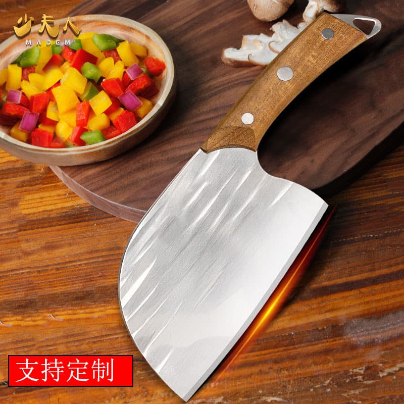 Custom Fish Head Knife for Street Cooking, Kitchen Knife, Chef Knife Wholesale, Kitchen Knife for Street Vendors, Stainless Steel Kitchen Knife