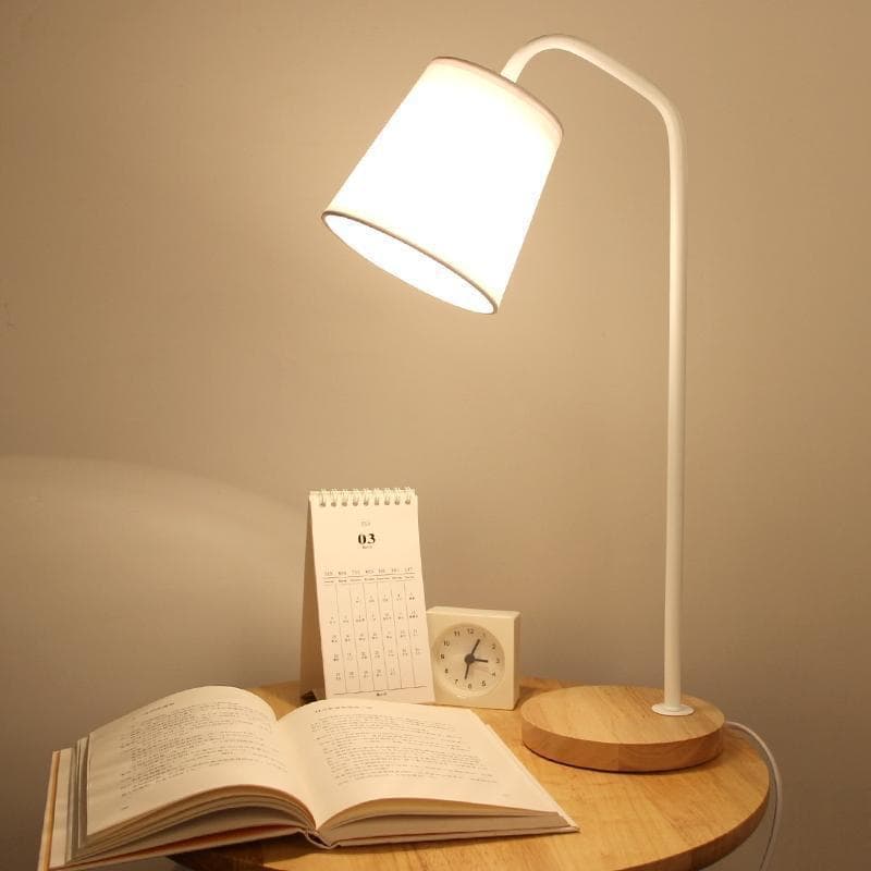 Desk Reading Lamp for Study Use, Student Dorm Plug-in Simple Modern Bedside Lamp (Wholesale)