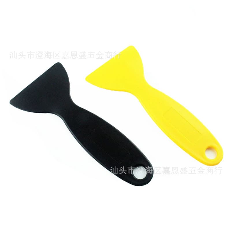 Manufacturer of plastic putty knives, car window tinting scrapers, adhesive remover scrapers, mobile phone battery scrapers, and other scraping tools.