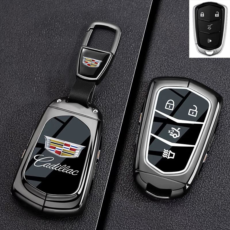 Compatible with Cadillac CT5 Key Case CT4/CT6 Clip IQ Lyriq GT4 Car XT4 Optiq XT5 Shell XT6 Cover