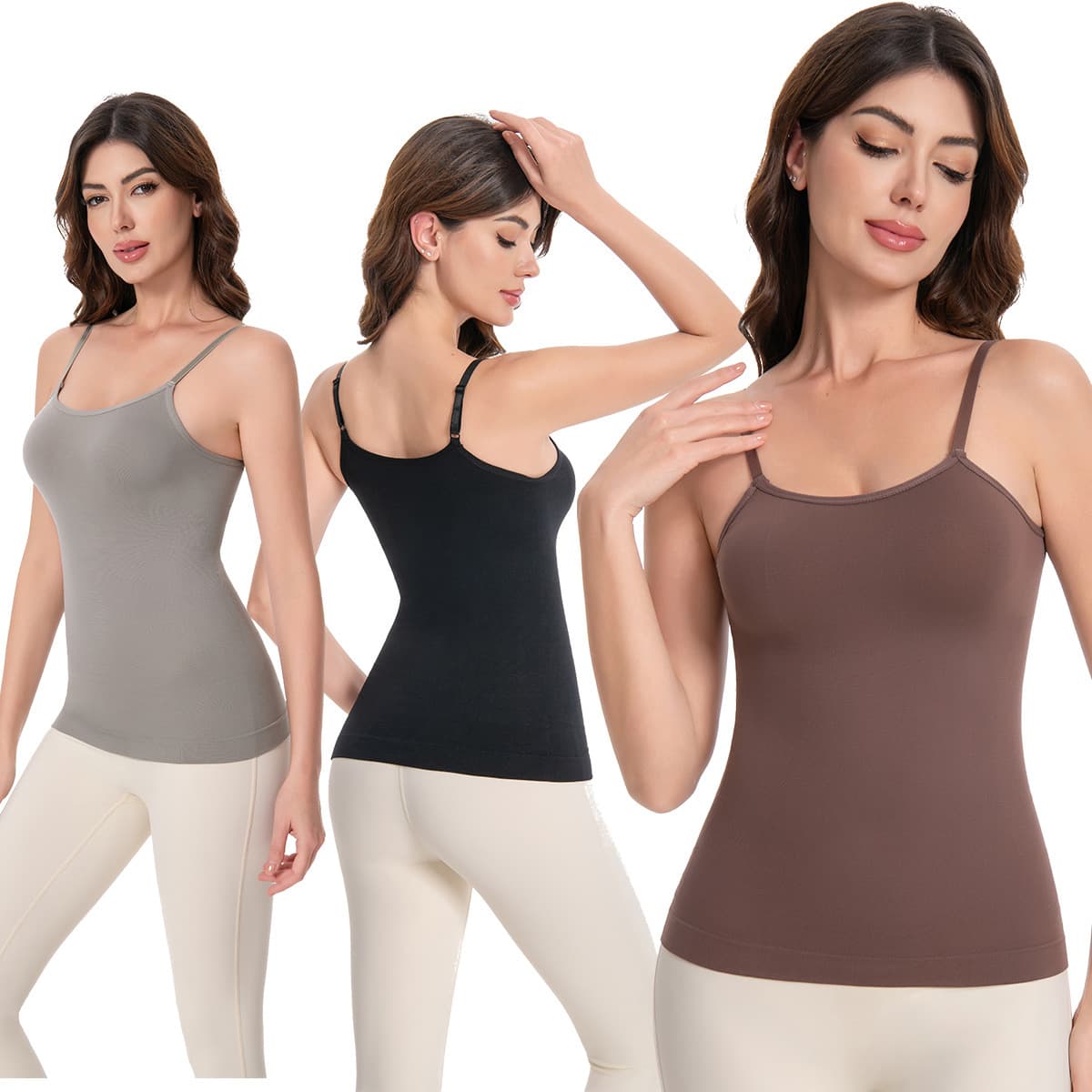 Amazon's best-selling cross-border seamless body-shaping vest for women in Europe and the United States