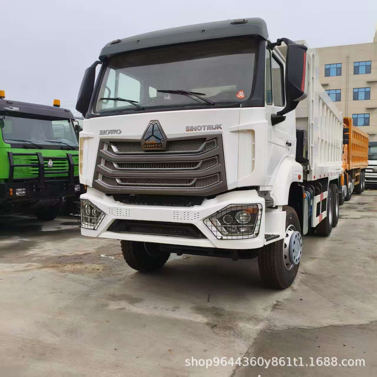 Sales of 99% New HOWO Dump Trucks with Weichai WP Series Engines, Easy to Operate, Export to Africa
