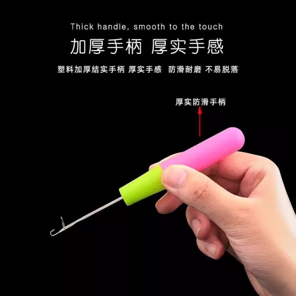 EZ Dreadlock Large Braid Crochet Hook for Hair Extensions, Wigs, Synthetic Hair Crochet Hook, Factory Wholesale
