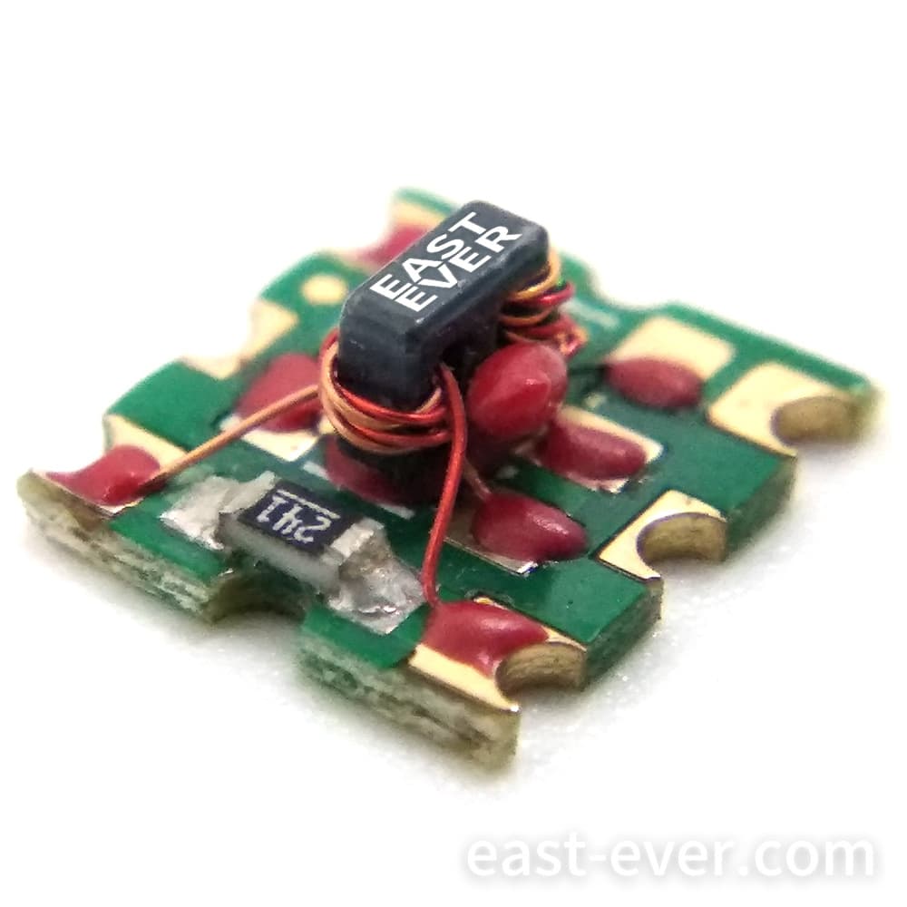 Broadcast Industry 75Ω RF Coil Transformer 5-2400MHz Power Two-Way Splitter Built-in Capacitor Resistor