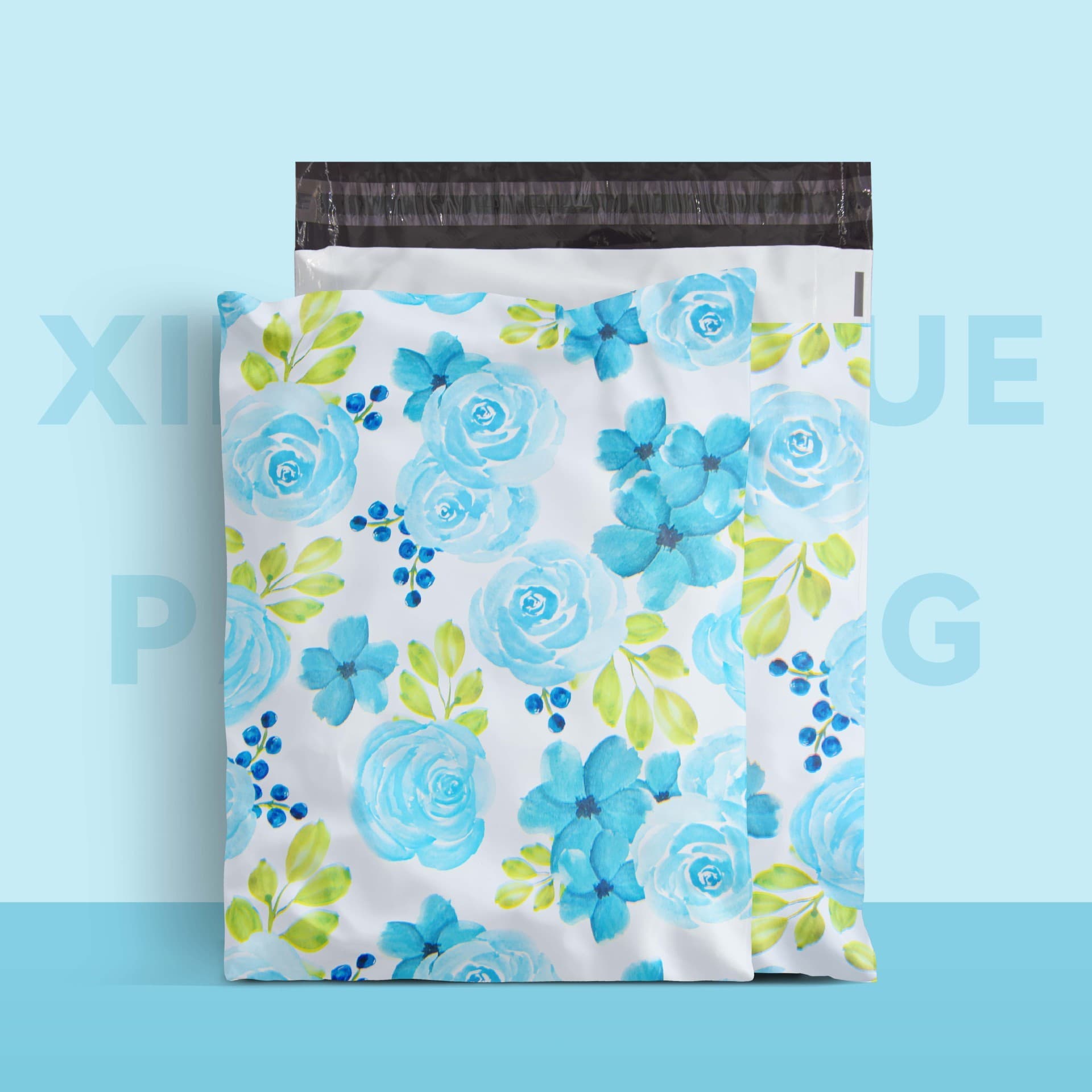 Cross-border Hot Selling Bowknot Packaging Courier Bag Thickened Express Packaging Bag New Material Waterproof Logistics Bag