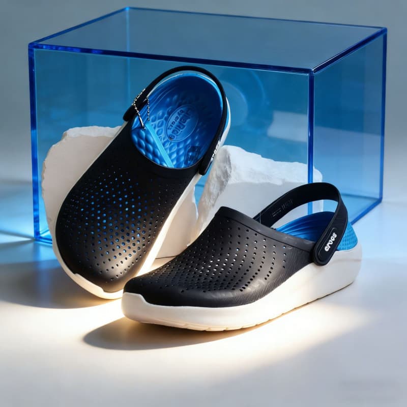 2025 New Model Crocs-Style Shoes for Men and Women, Outdoor Couple Beach Shoes, Non-Slip Sandals, Lightweight, in Stock Wholesale