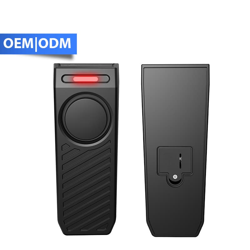 Girls living alone door blocking artifact door plug hotel door blocking device anti-theft alarm home door anti-collision device door top device