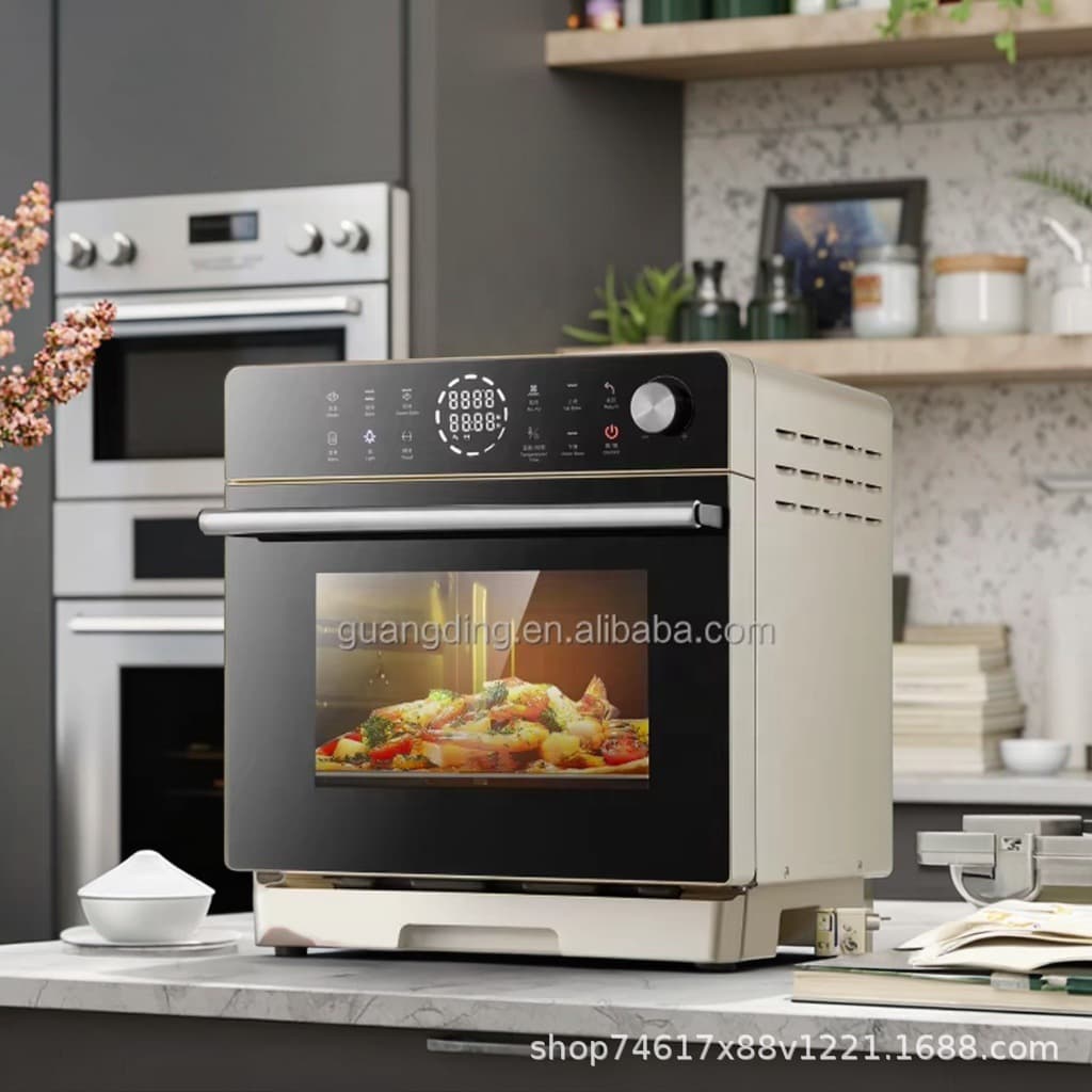 Guangding & Fulaixiong Brand New Model Steam, Bake, and Fry Combo Home Multi-function Smart Oven